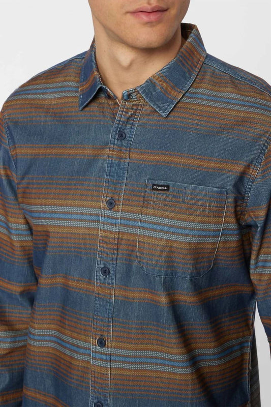O'Neill - Caruso Stripe 2 Long Sleeve Woven Shirt