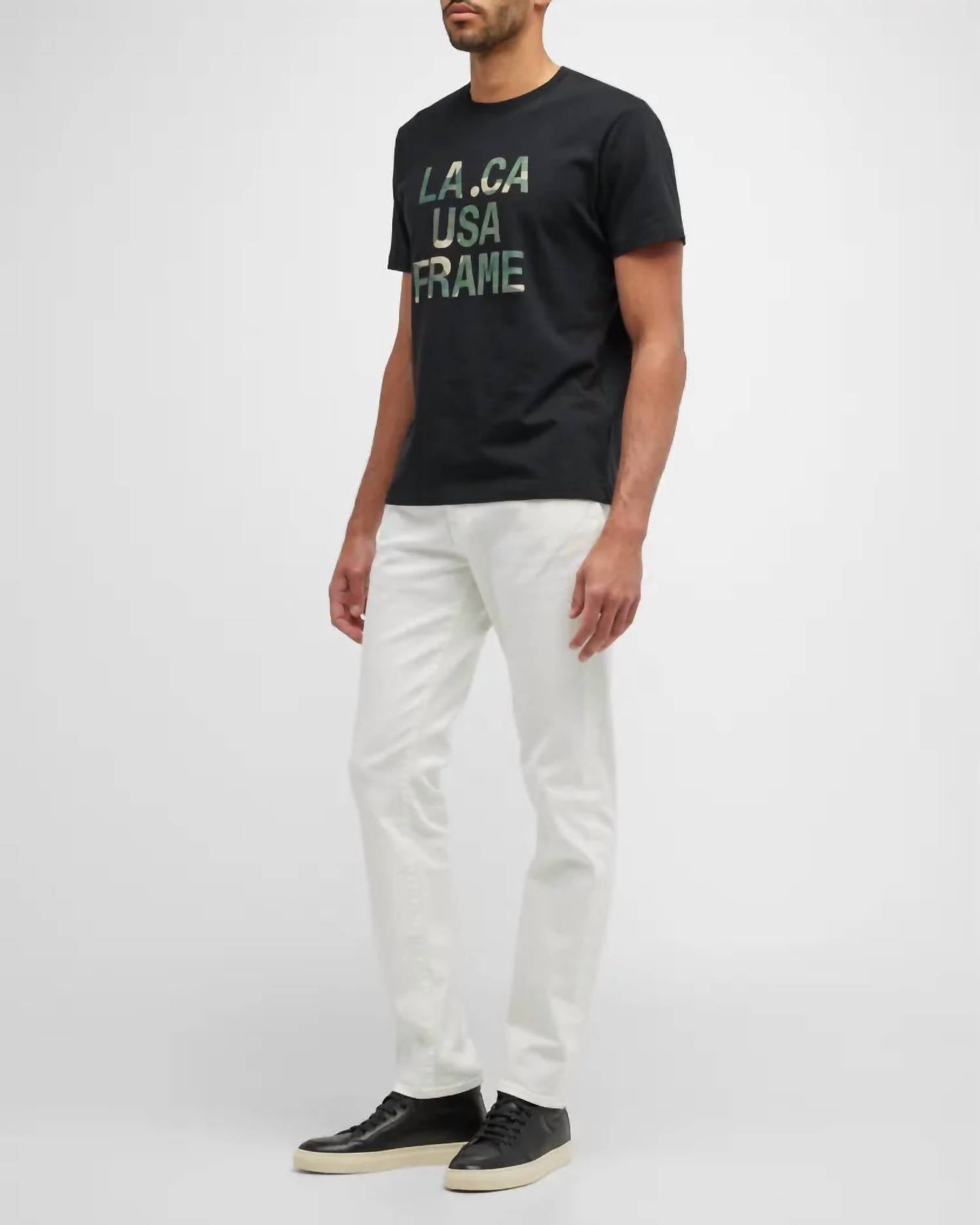 Frame - Camo Graphic Tee
