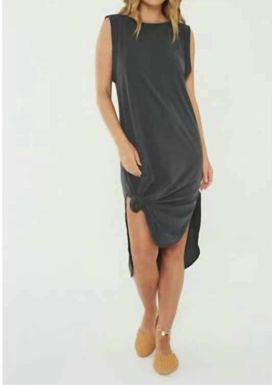 EASY TWIST SLEEVELESS DRESS