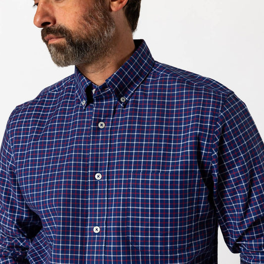 Duck Head - Kline Plaid Cotton Oxford Sport Shirt