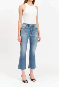 Daze - Shy Girl Crop Flare Jeans