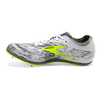 BROOKS Unisex Wire 6 Long Distance Spike Shoes in black grey nightlife - women's shoe - alternate view