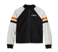 Harley Davidson - Stacked Bar & Shield Bomber Jacket