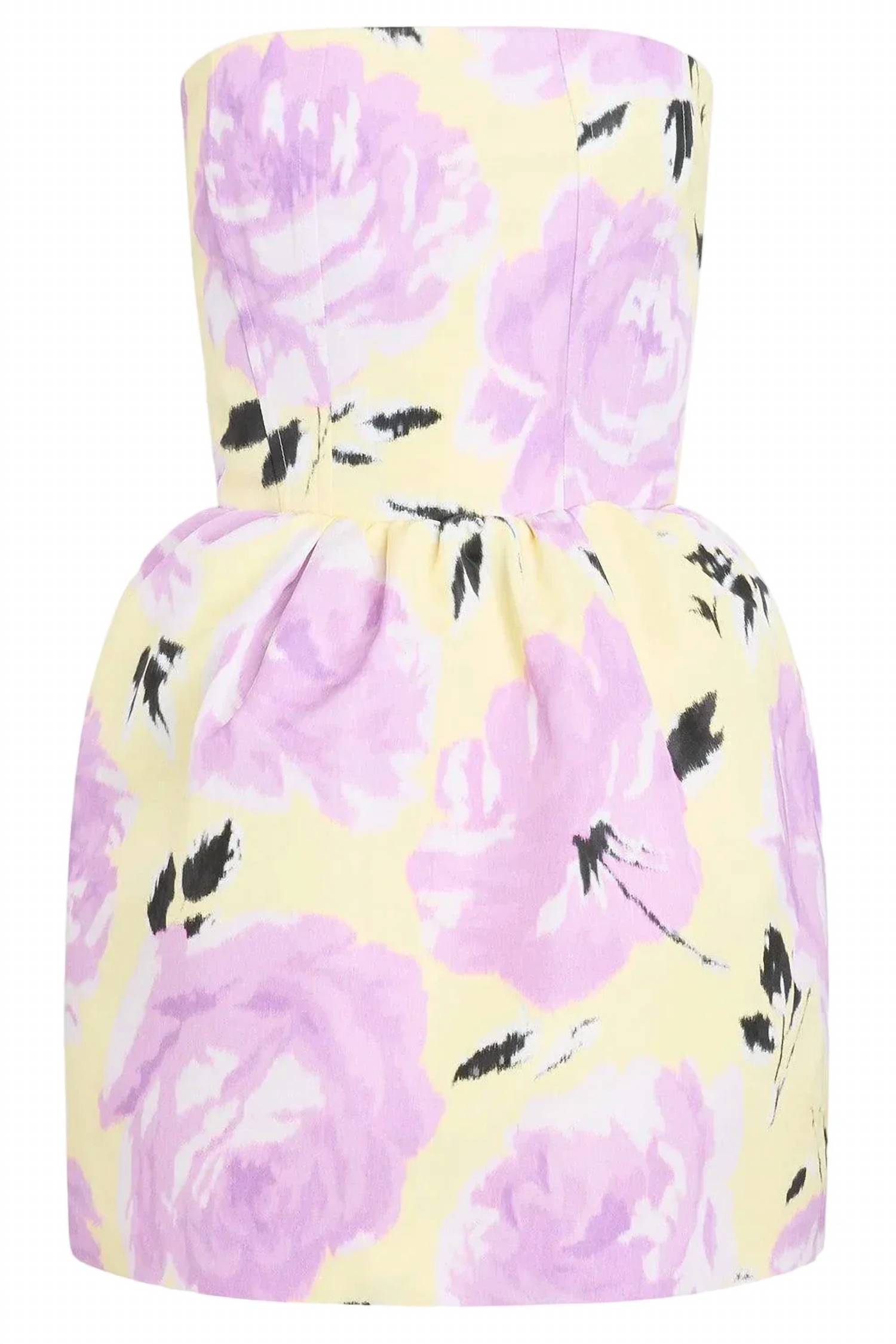 Patou - Bustier floral dress