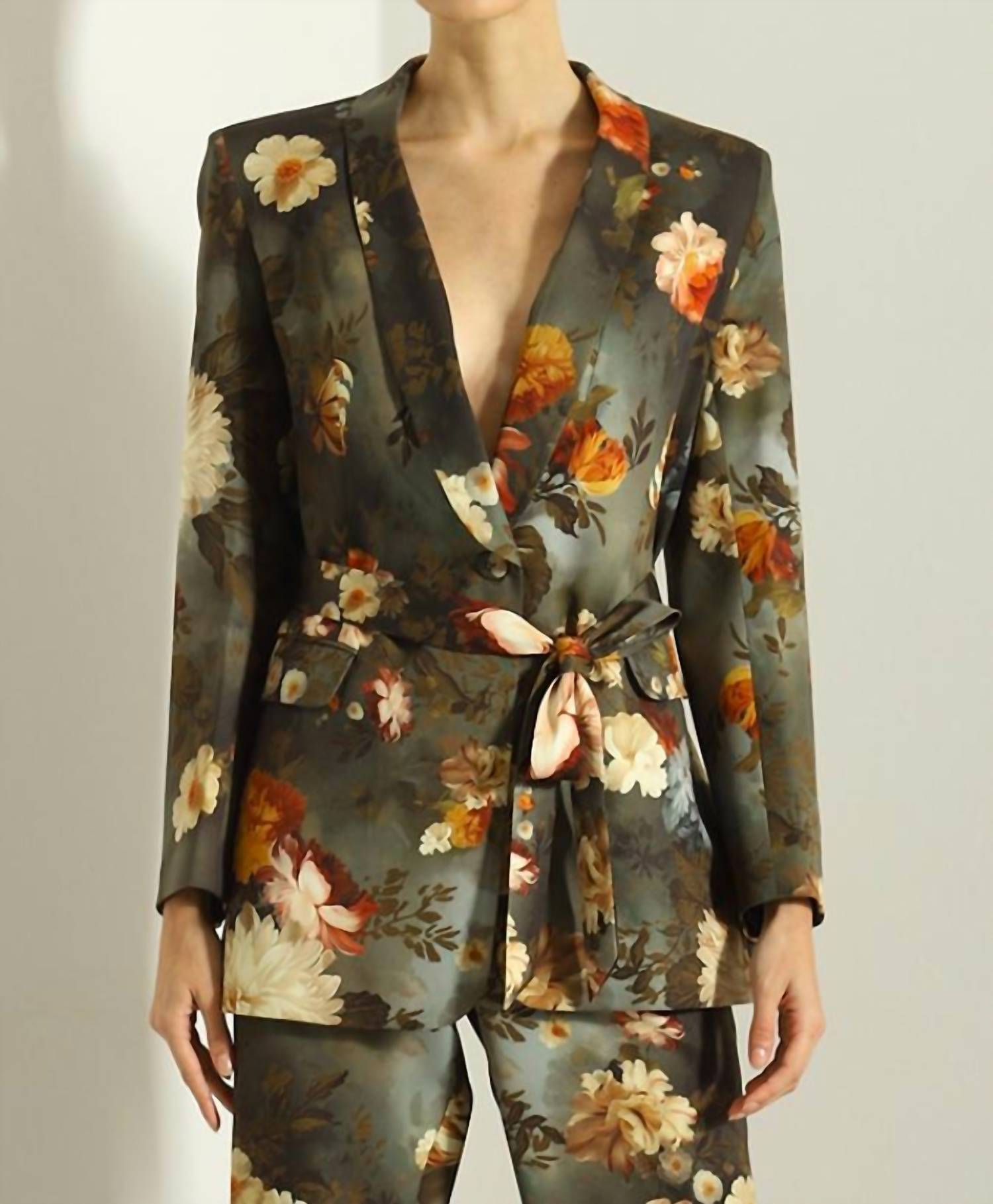 Ranna Gill - Floral Blazer