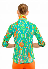 Gretchen Scott - Jungle Symphony Boyfriend Shirt