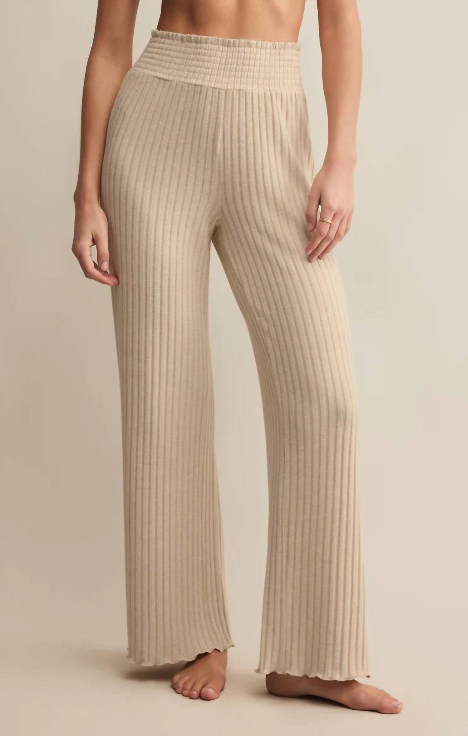 Z Supply - Dawn Smocked Rib Pants