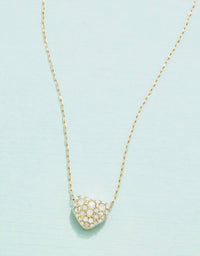 Spartina 449 - Women's Sparkling Heart Necklace