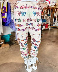 Queen Of Sparkles - Candy Garland Joggers