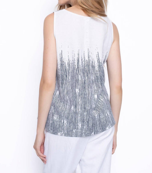 Picadilly - Julia Linen Tank