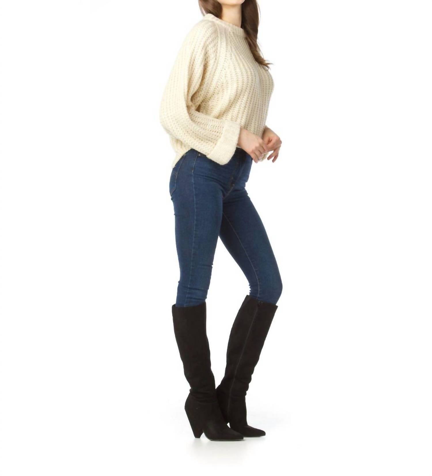 Papillon - Chunky Cropped Sweater