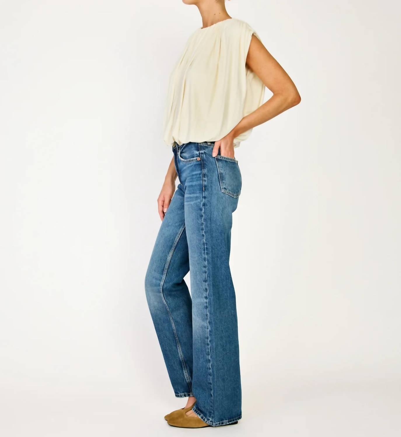 Line And Dot - Vireo Draped Top