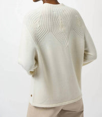 Joseph Ribkoff - Mock Neck Wool Blend Sweater Top