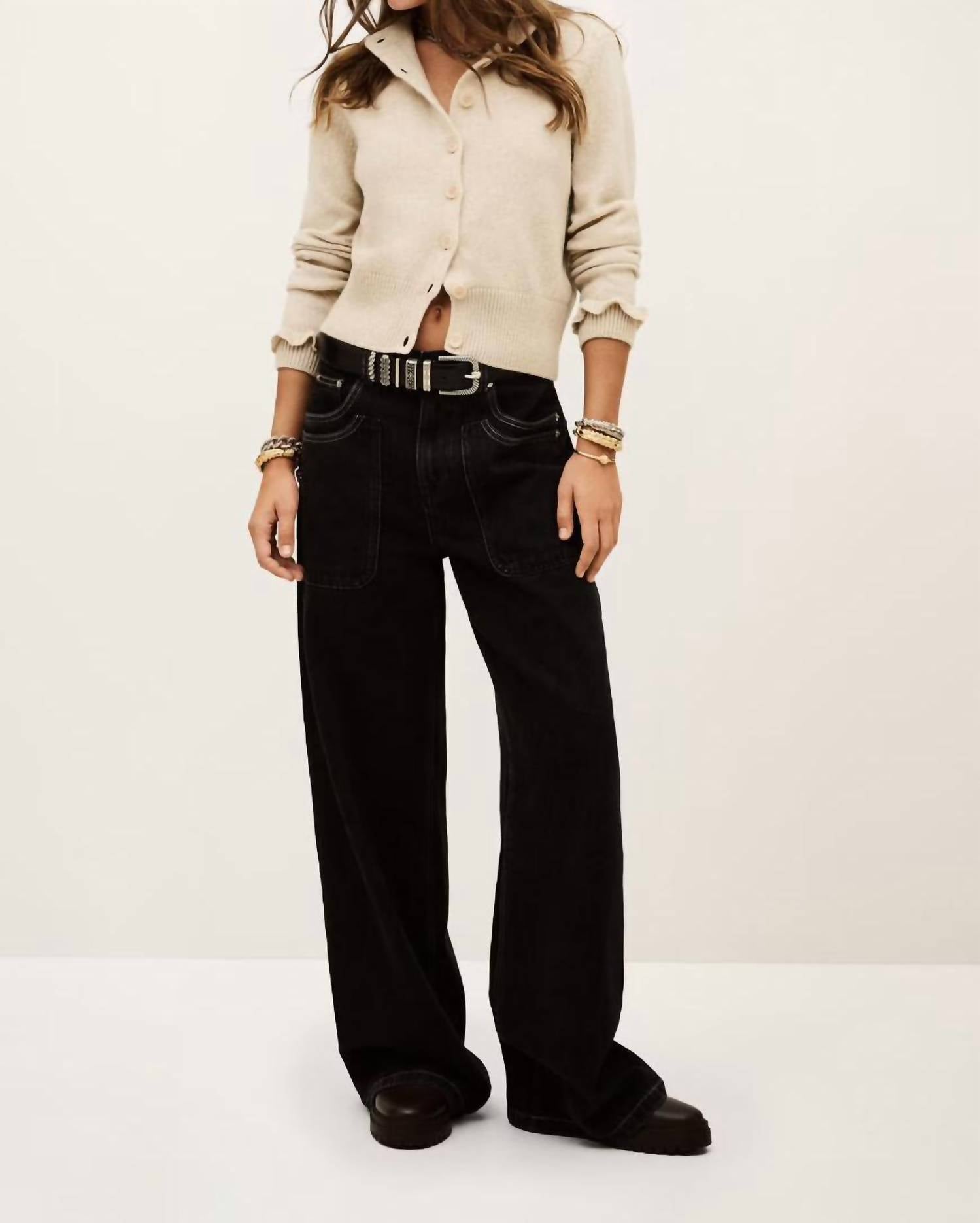 Ba&Sh - Karante Round Neck Cardigan