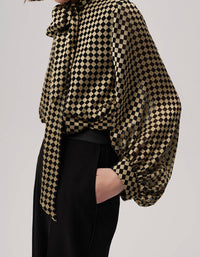 Exquise - Daina Balloon Sleeve Blouse