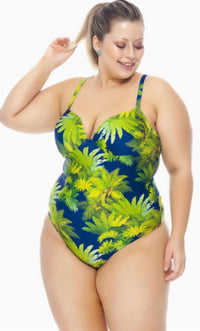 Lehona - Padded Underwired Cups Swimsuit