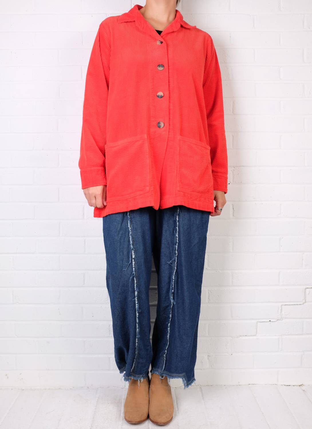 Cut Loose - Corduroy Car Coat