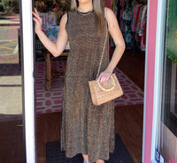 Queen Of Sparkles - Full Rhinestone Active Midi Dress
