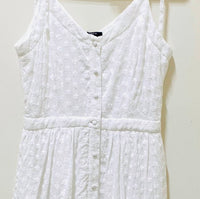 FRNCH Women's Akina Dress in white - women's dress - detail view