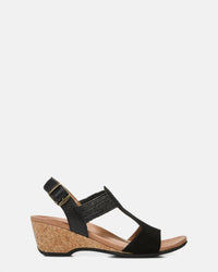 VIONIC Women's Kaytie Sandal in black - women's sandal