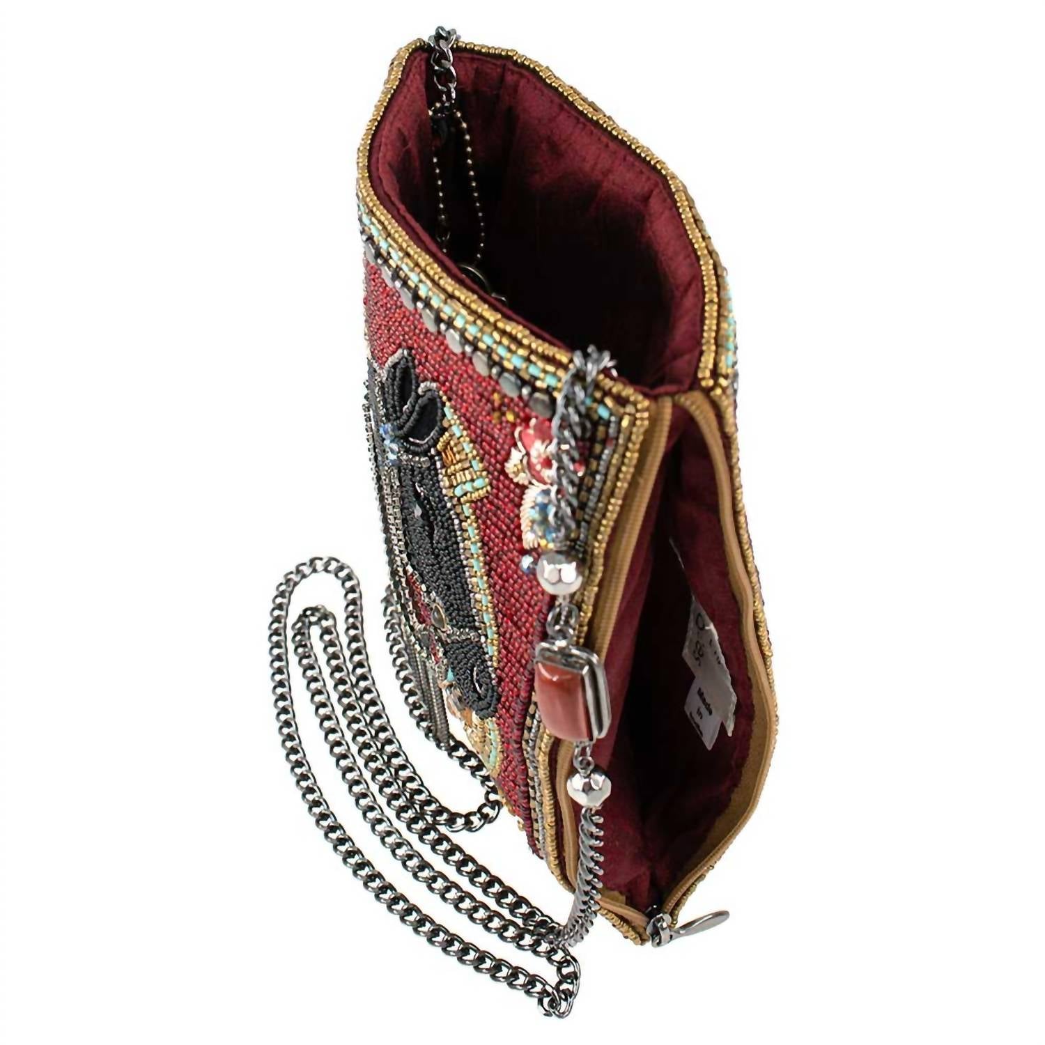 Mary Frances - Let's Gallop Beaded Horse Mini Crossbody Handbag