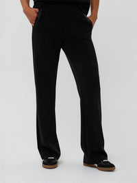 Esqualo - Modal Wide Leg With Seam And Drawstring Trouser