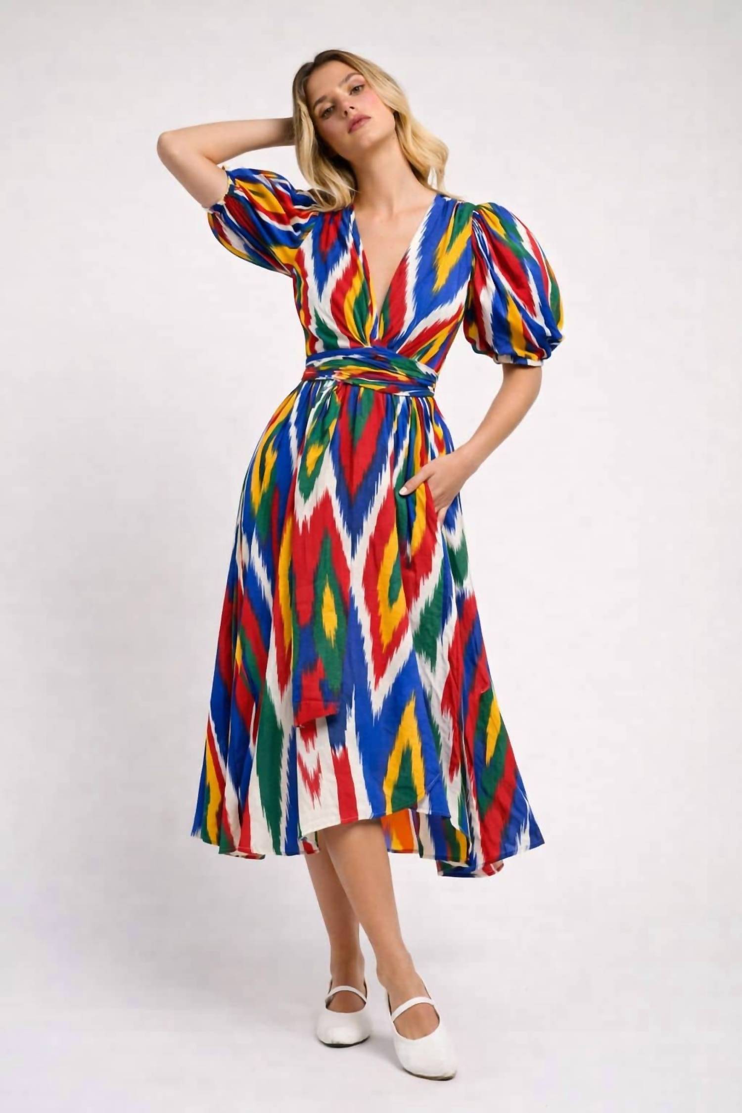 Guadalupe Design - Monica Ikat Dress