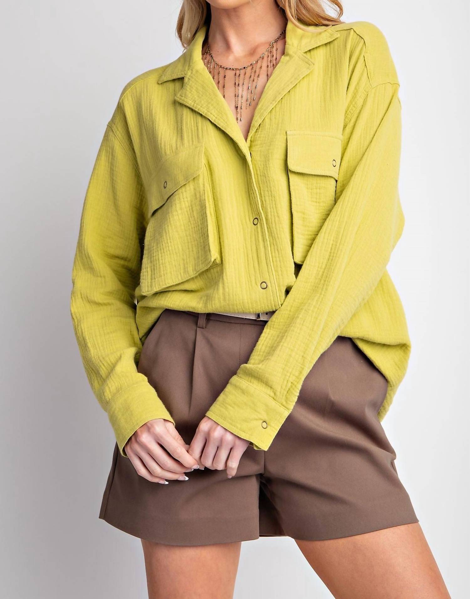 Easel - Stretch Bengaline Shorts