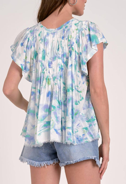 Elan - Allure Print Blouse