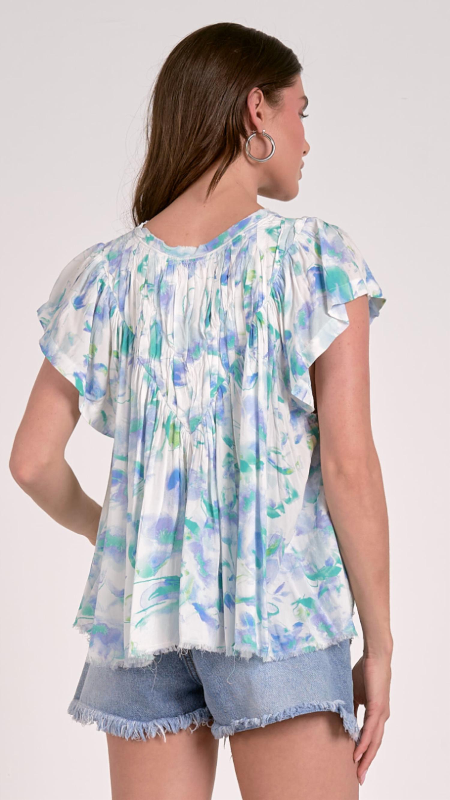 Elan - Allure Print Blouse