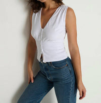 Nation Ltd - Hali Button Up Tank Top