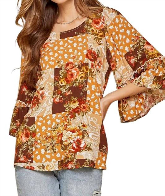 Andree By Unit - Take Me Away Floral Blouse