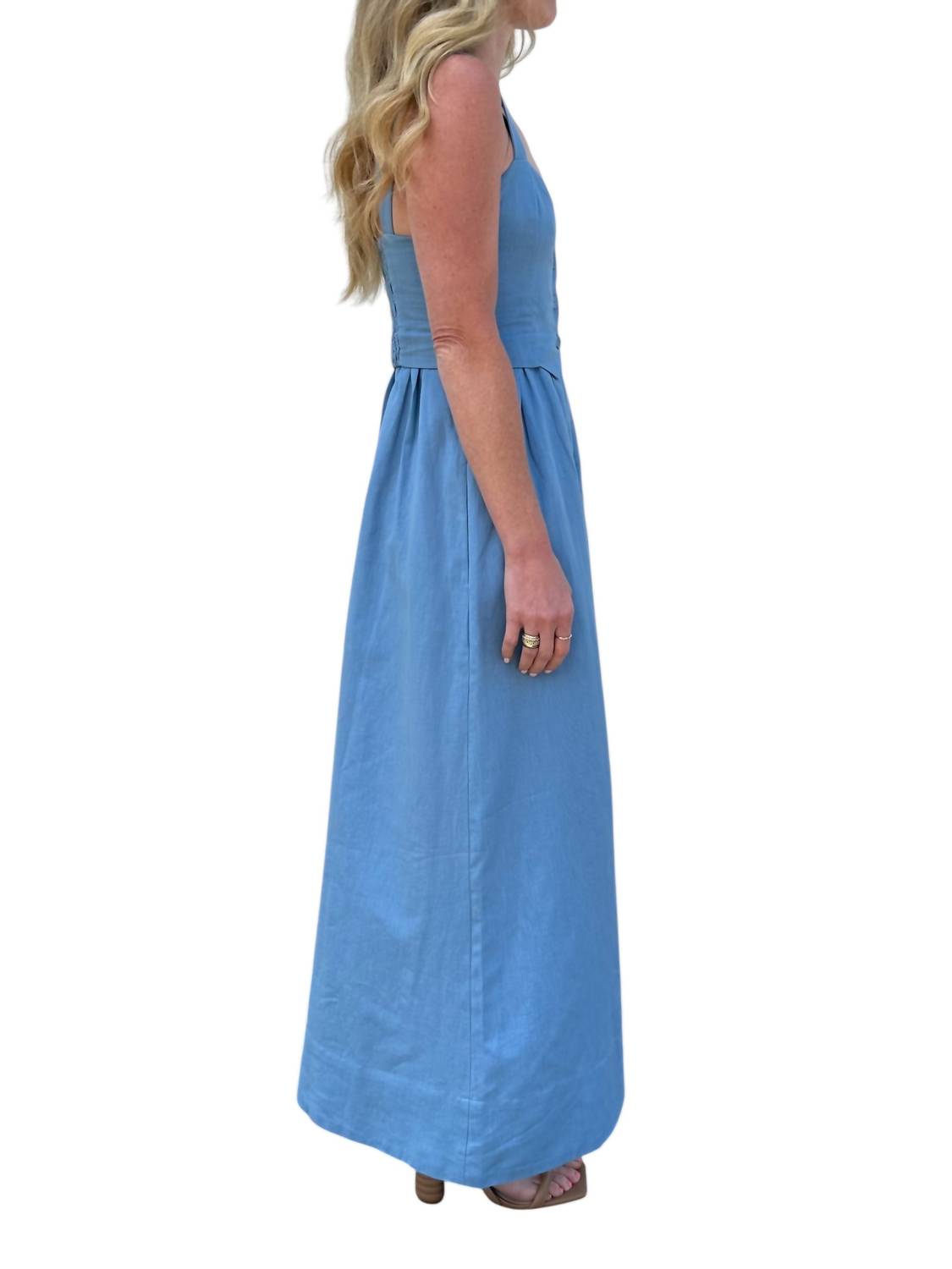 Cleobella - Women's Esther Solid Ankle Dress