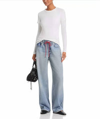 Rag & Bone - Miramar Drawstring Wide-leg Pant