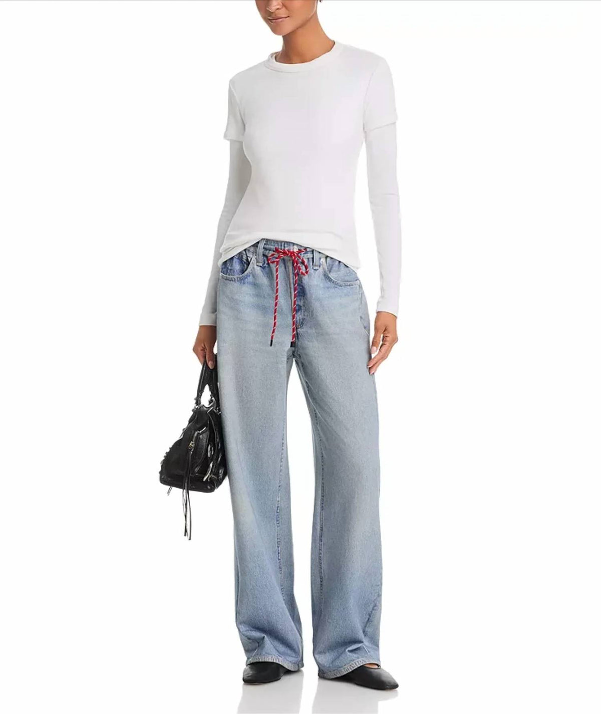 Rag & Bone - Miramar Drawstring Wide-leg Pant