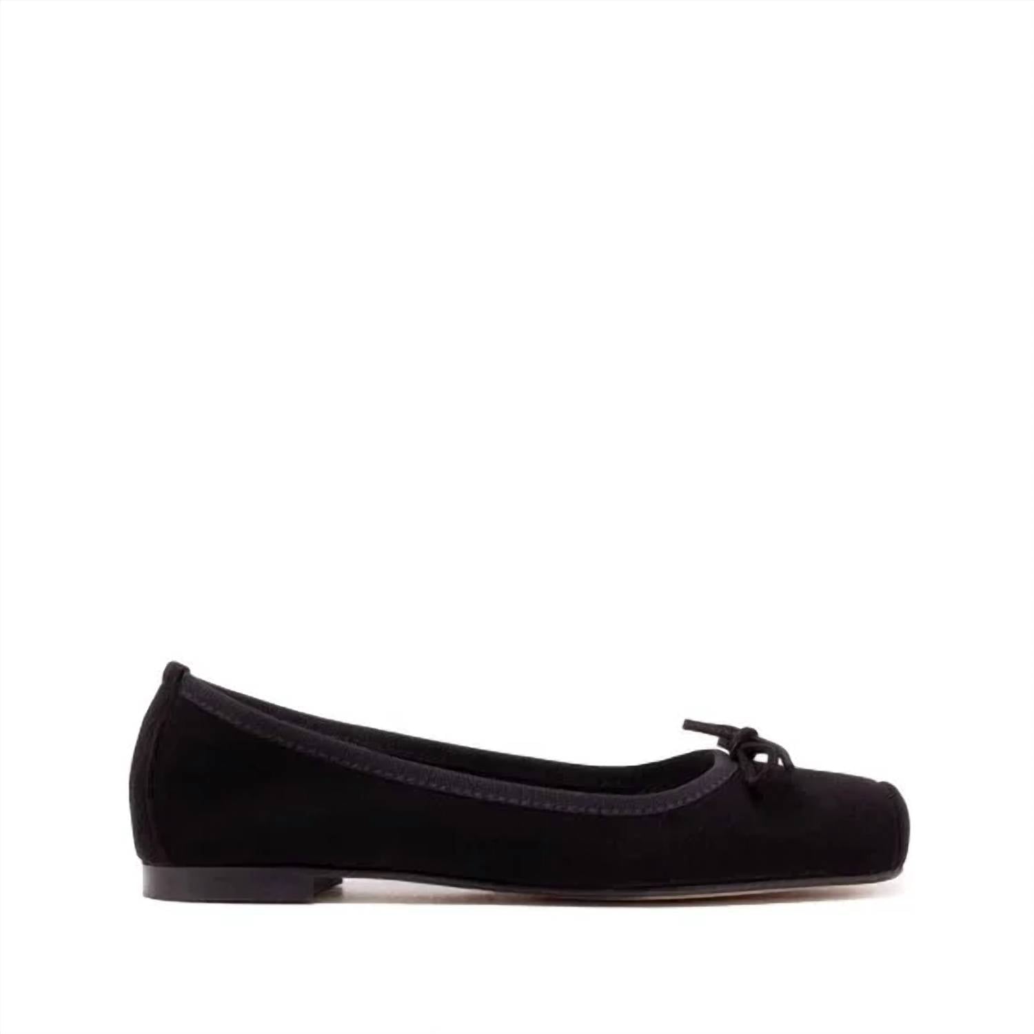 Michele Lopriore Women's Paloma Ballet Flat Shoes in black - women's flats