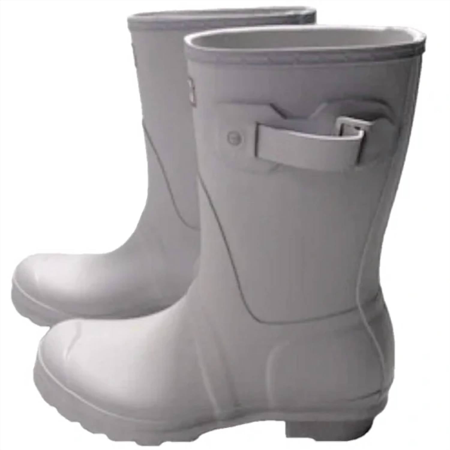 Hunter Bell - Women's Originals Short Slip On Rubber Rain Boots