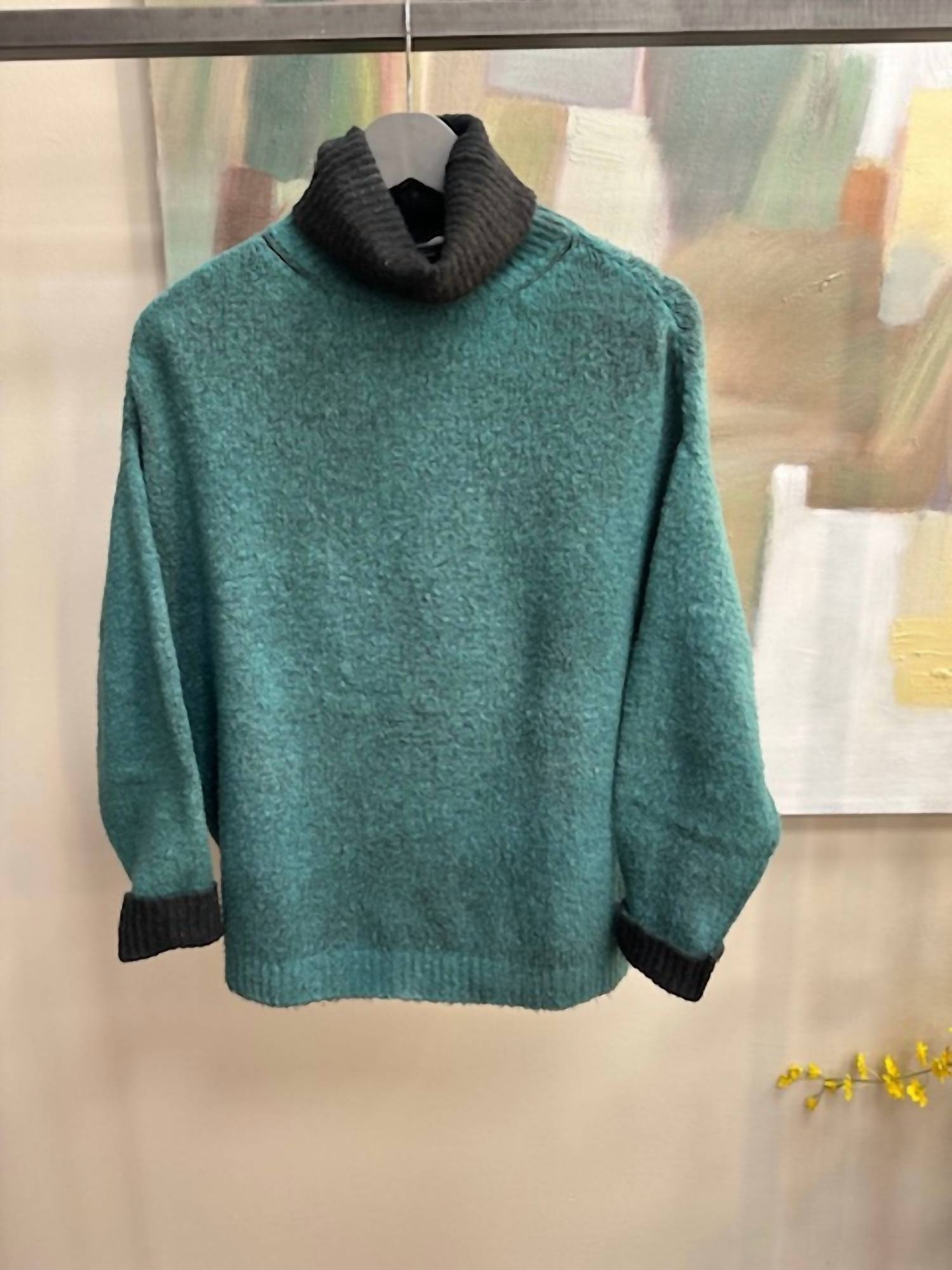 Avant Toi - Women's Hand Painted Cotton Sweater