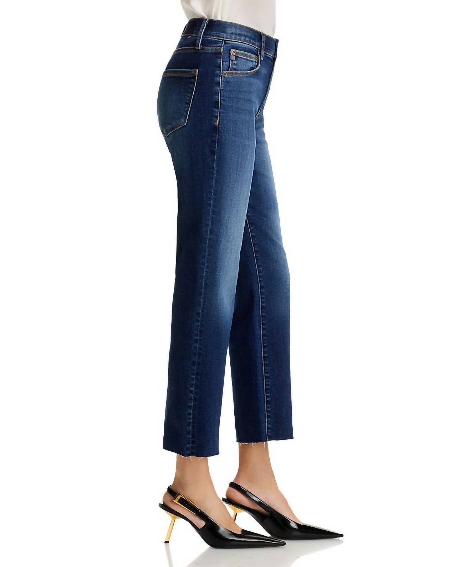 Kobi Halperin - Mika Cropped Raw Cut Jeans