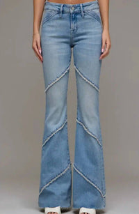 Hidden - Happi Low Rise Fashion Flare Jeans