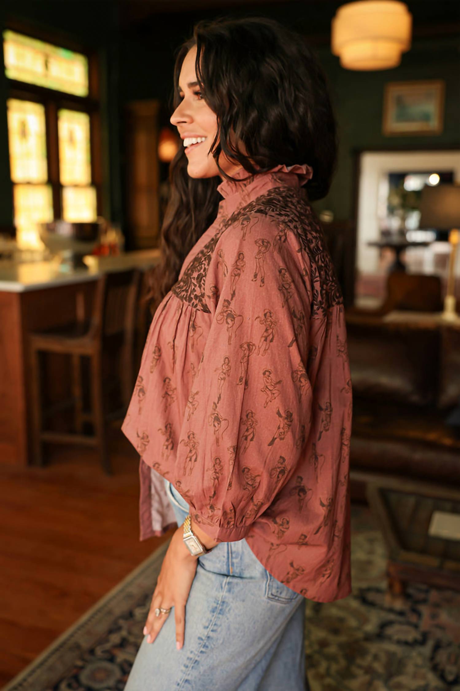 Layerz Clothing - Jane Button Up Top