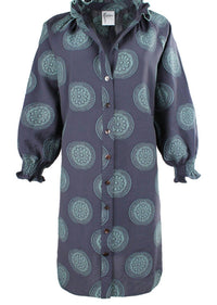 Finley - Mallory Medallion Jacquard Shirt Dress