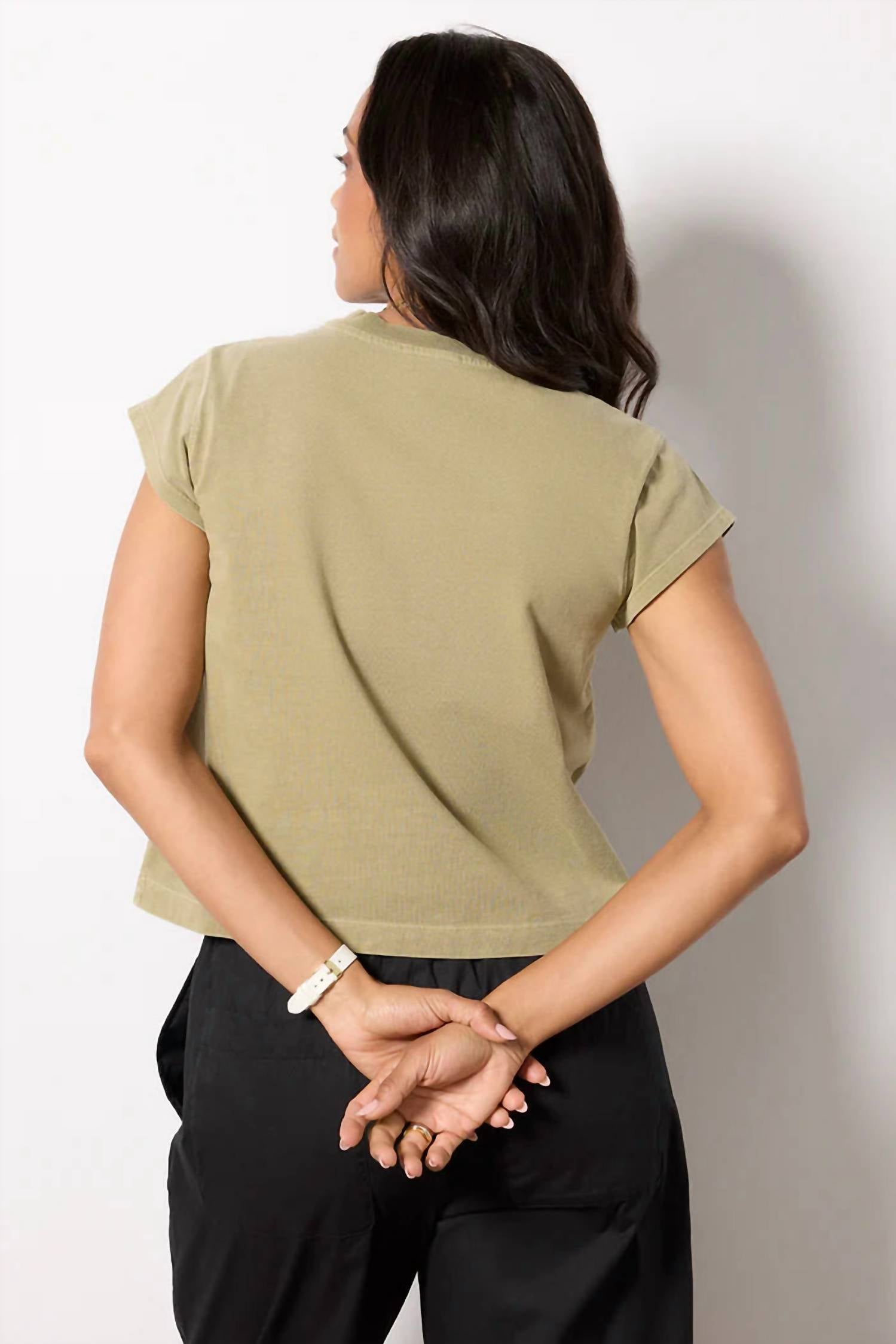 Agolde - Bryce Cap Sleeve Tee