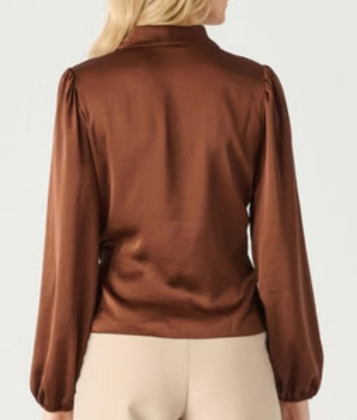 Dex - Soft Wrap Blouse