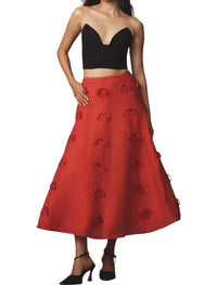 Hope For Flowers - Bow Applique Skirt