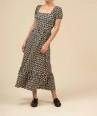 SMITH & QUINN Cornelia Dress in chocolate dot - women's dress