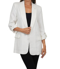 Love Token - Asher Linen Blazer