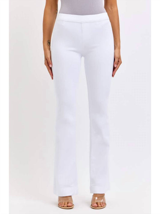 Cello - Mid Rise Flare Pull On Jeggings