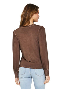 Another Love - Mica Ruched Long Sleeve Top