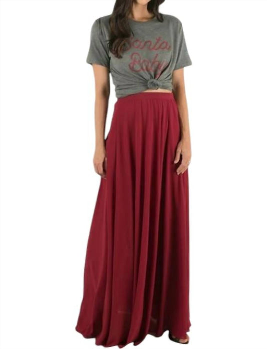 Space 46 - Flowy Maxi Skirt